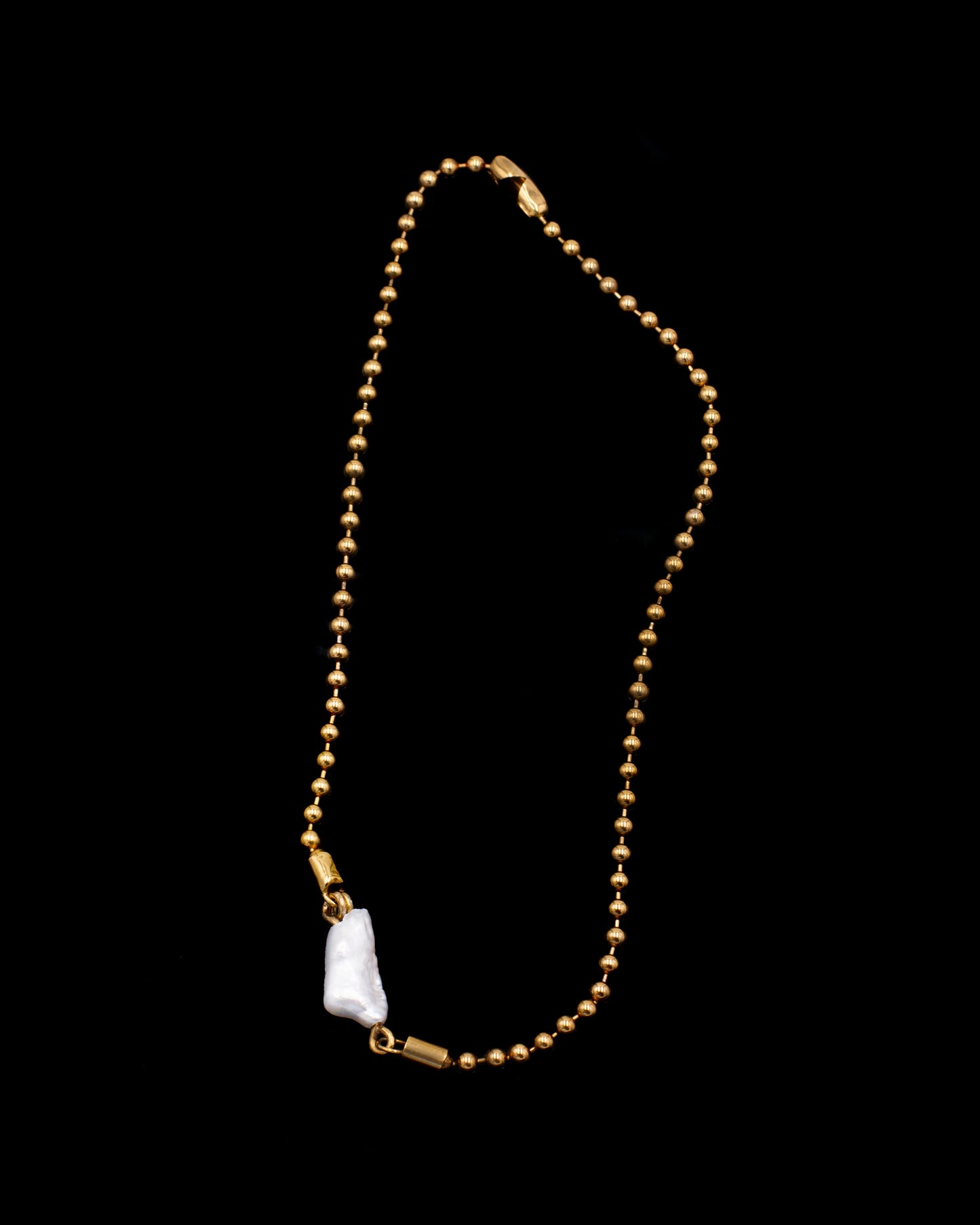 Pearl and Ball Chain