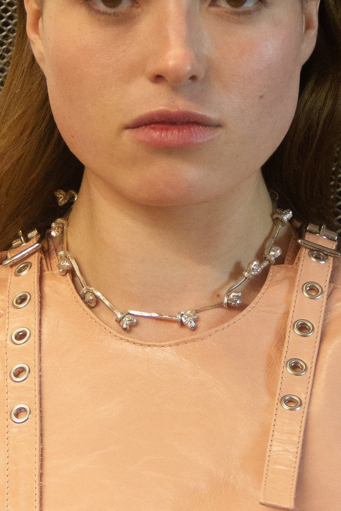 Long Hearts Necklace