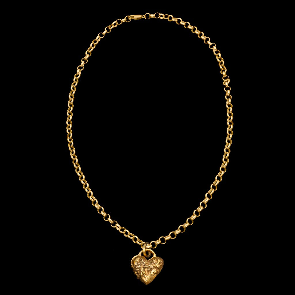 Small Splintered Heart Locket