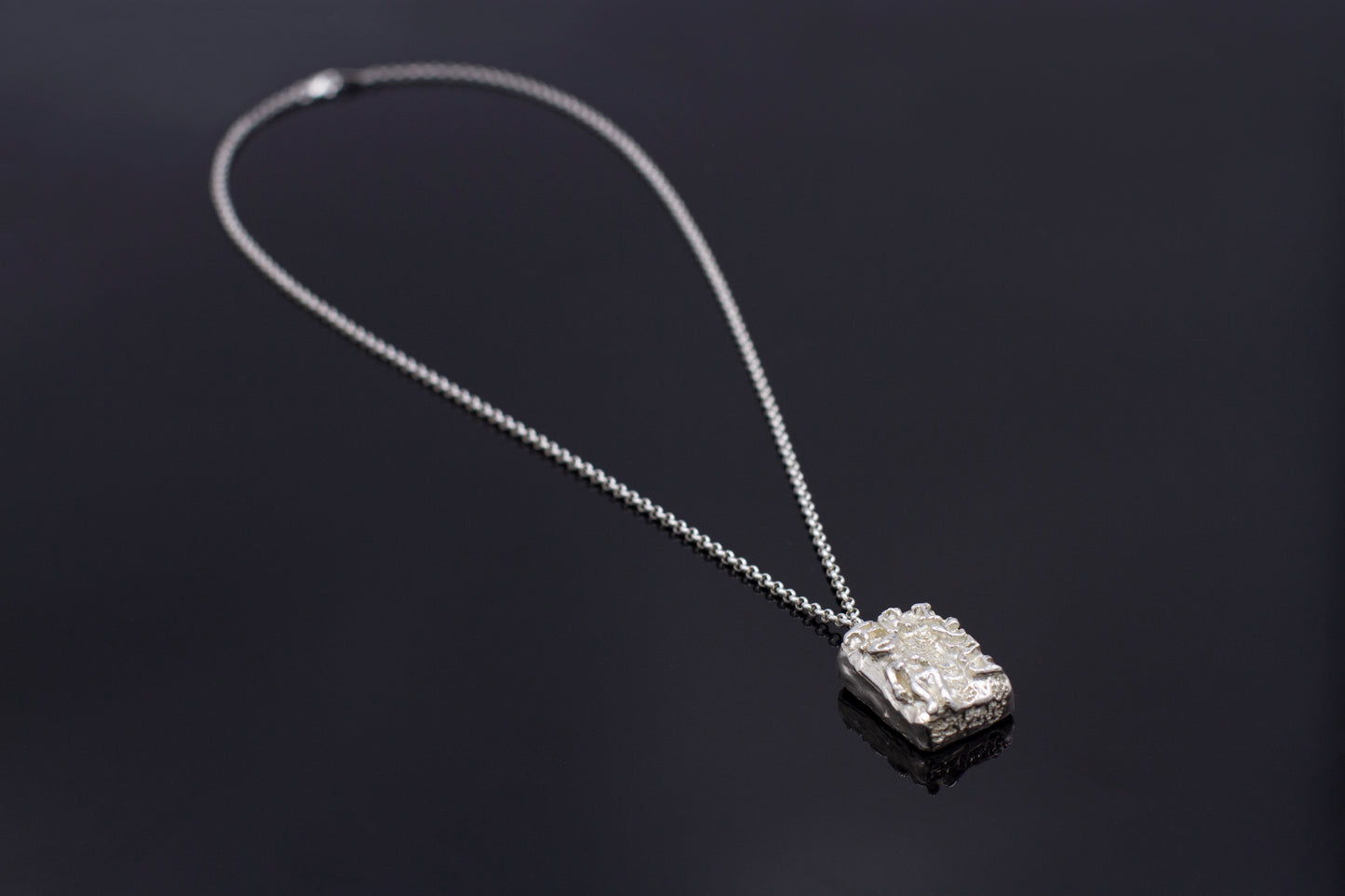 Friday’s Child Pendant on Belcher Chain.