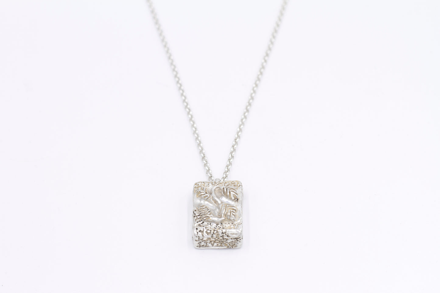 Saturday’s Child Pendant on Belcher Chain