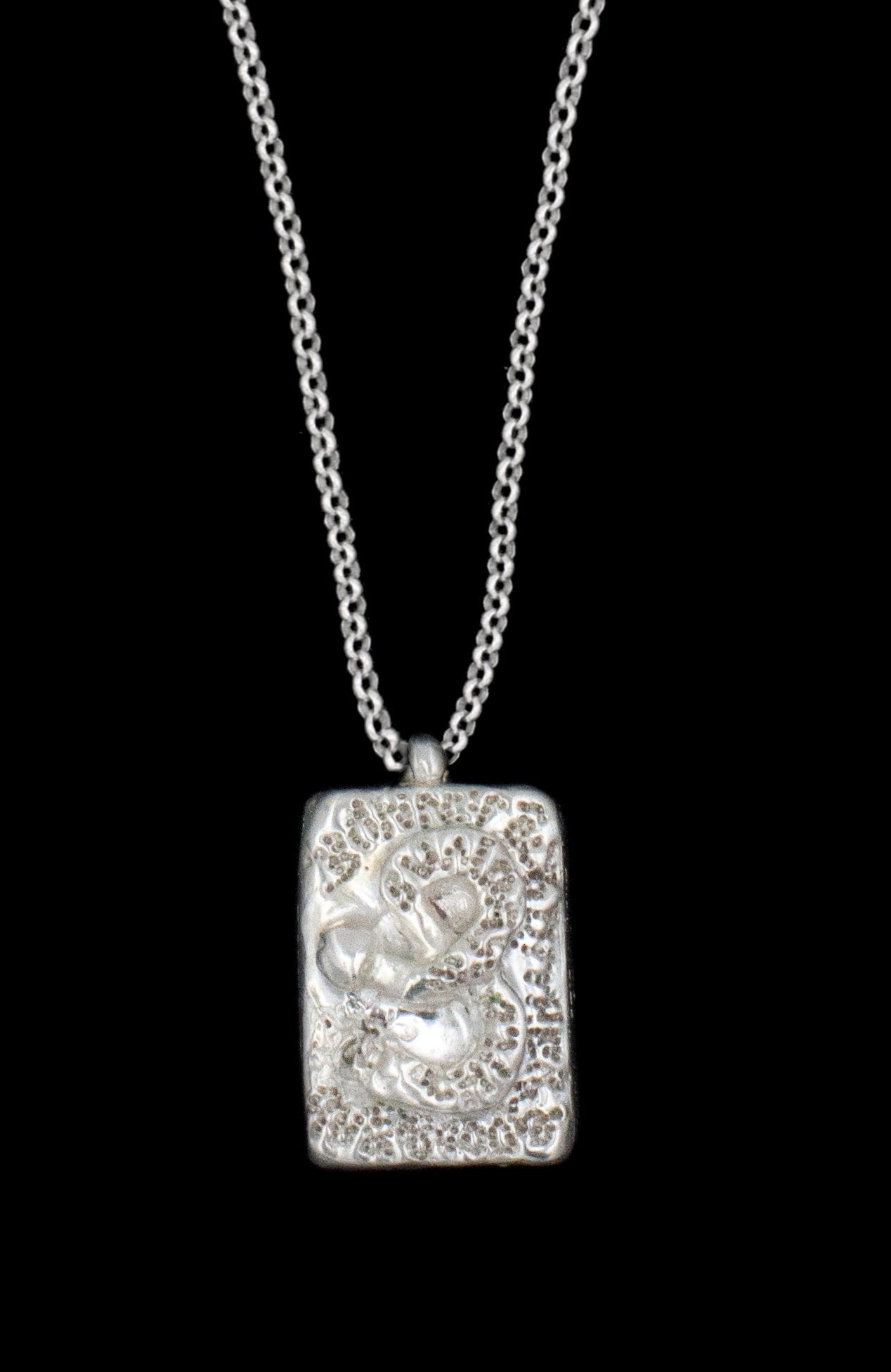 Sunday’s Child Pendant on Belcher Chain