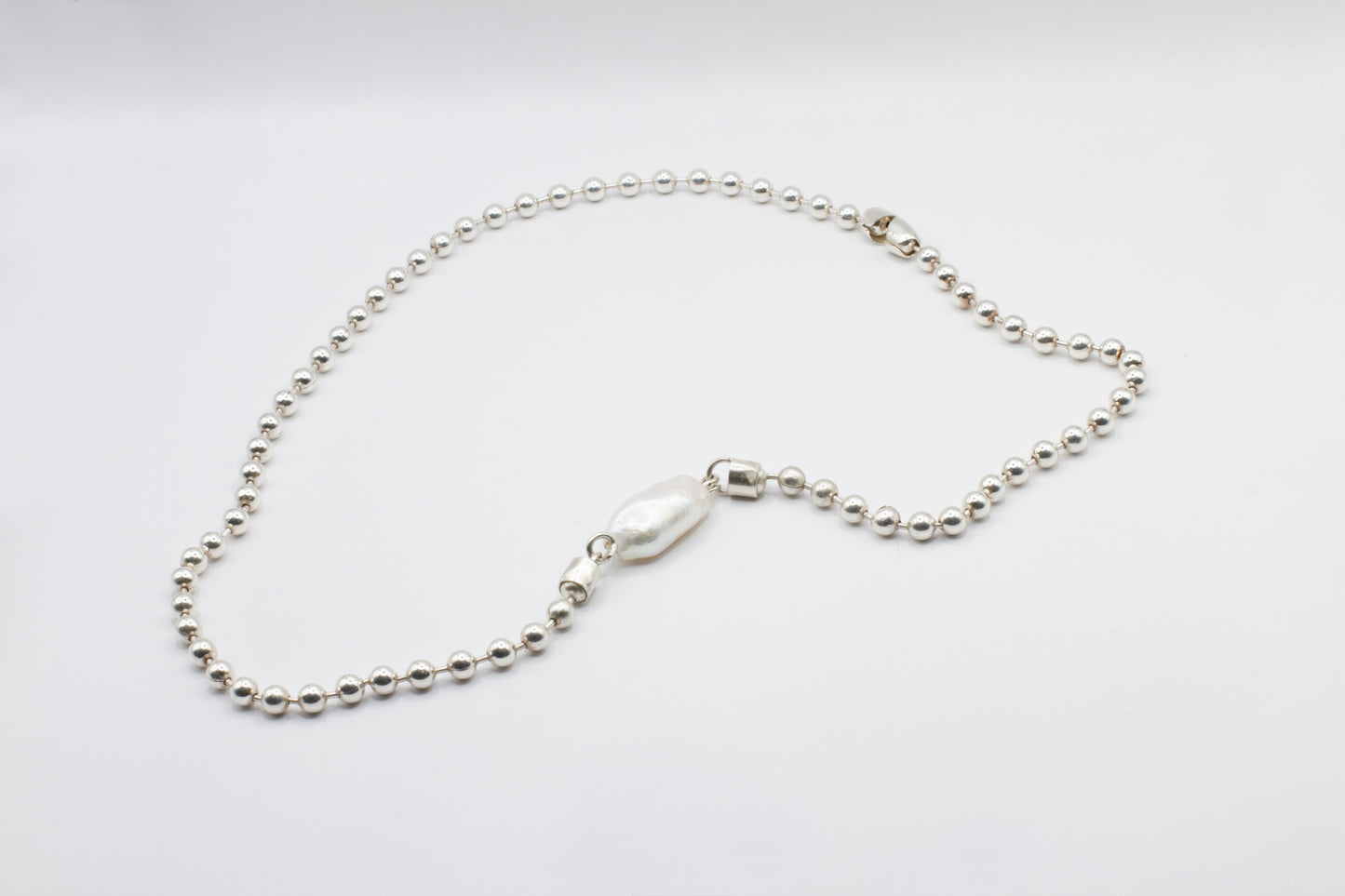Pearl and Ball Chain