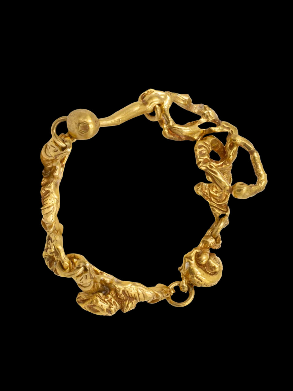 Bespoke Curdled Chain Bracelet