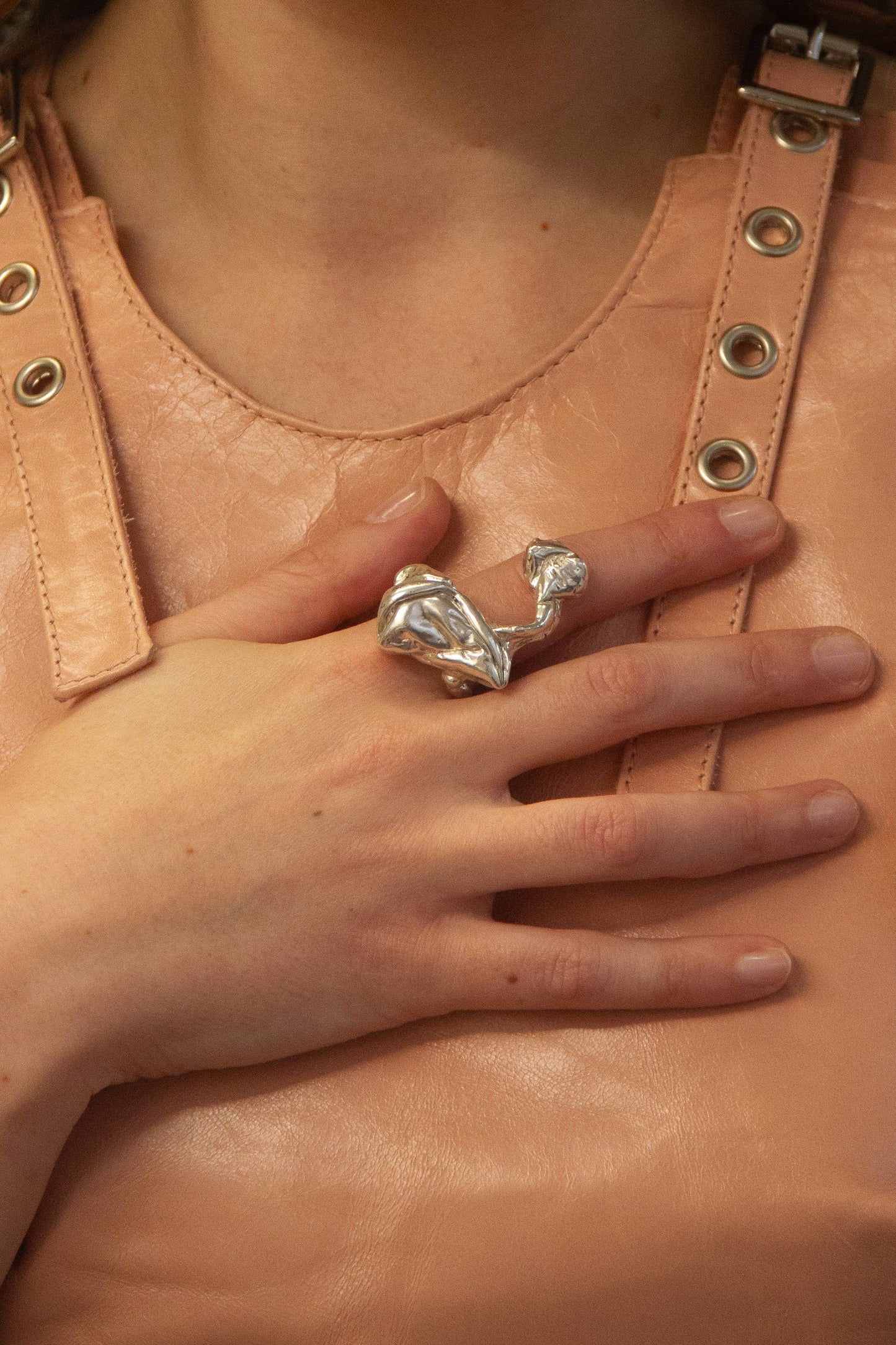 Curdled Swan Ring