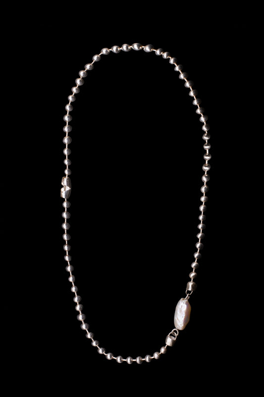 Pearl and Ball Chain