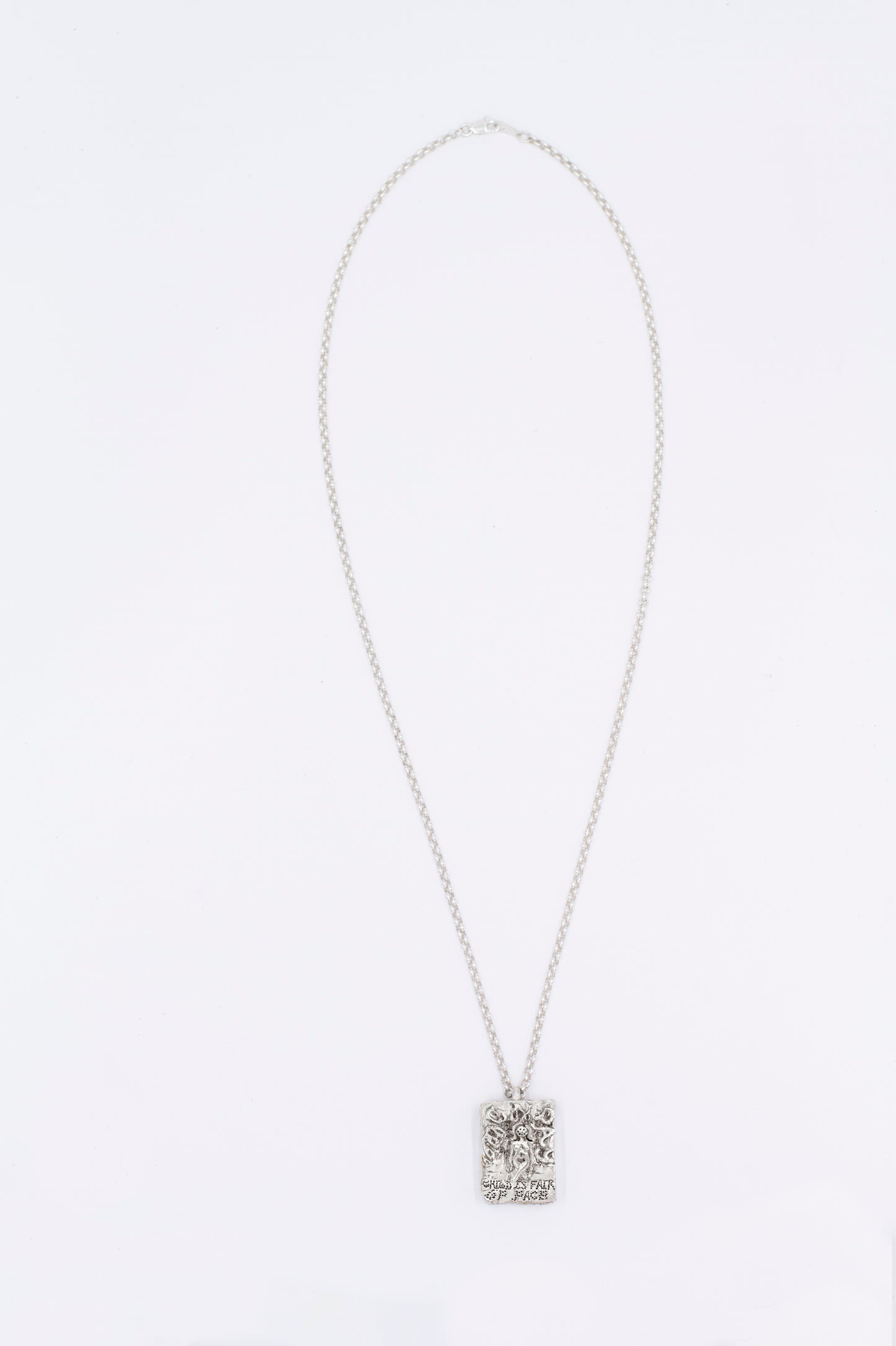 Monday’s Child Pendant on Belcher Chain