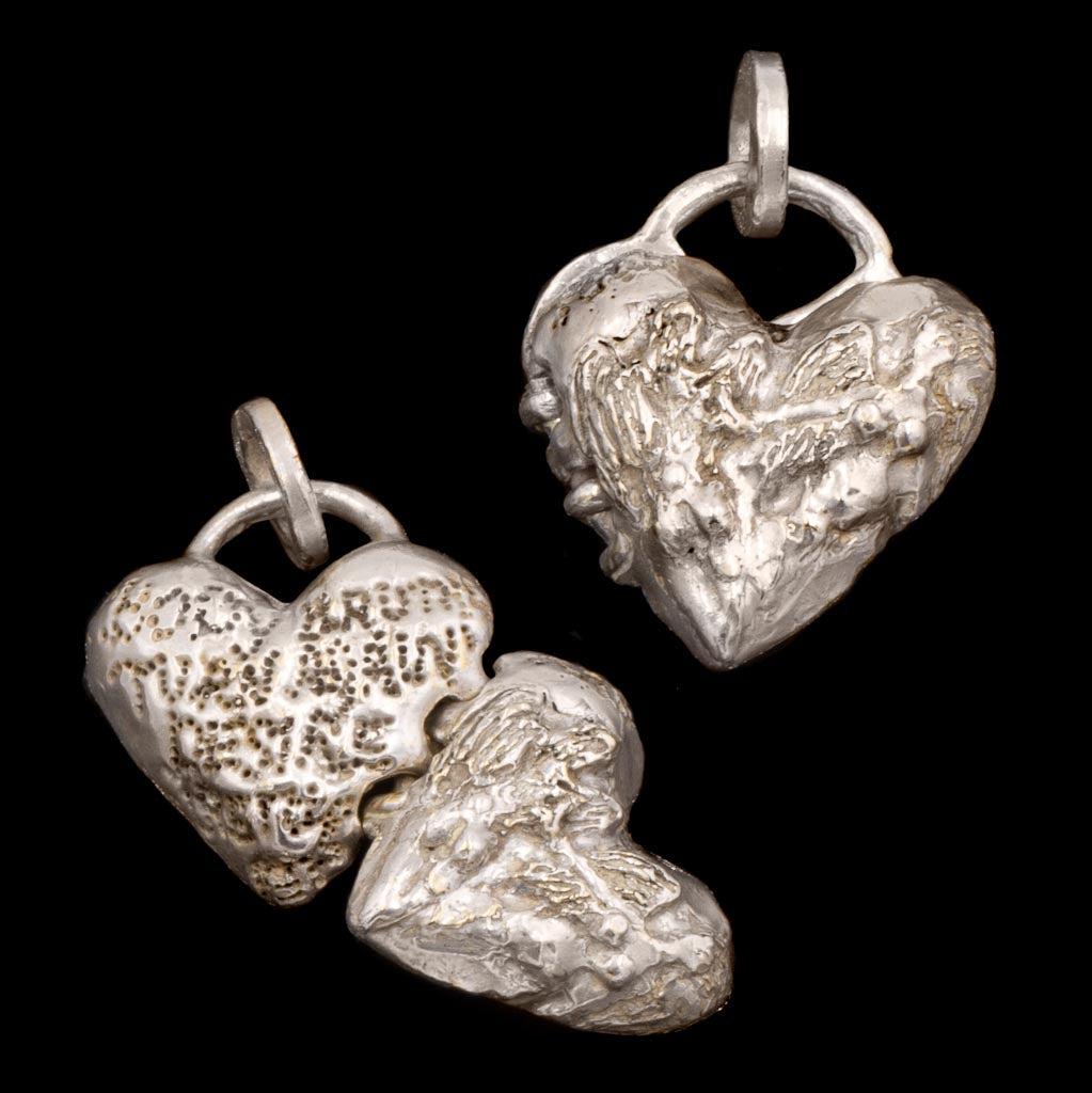 Small Splintered Heart Locket