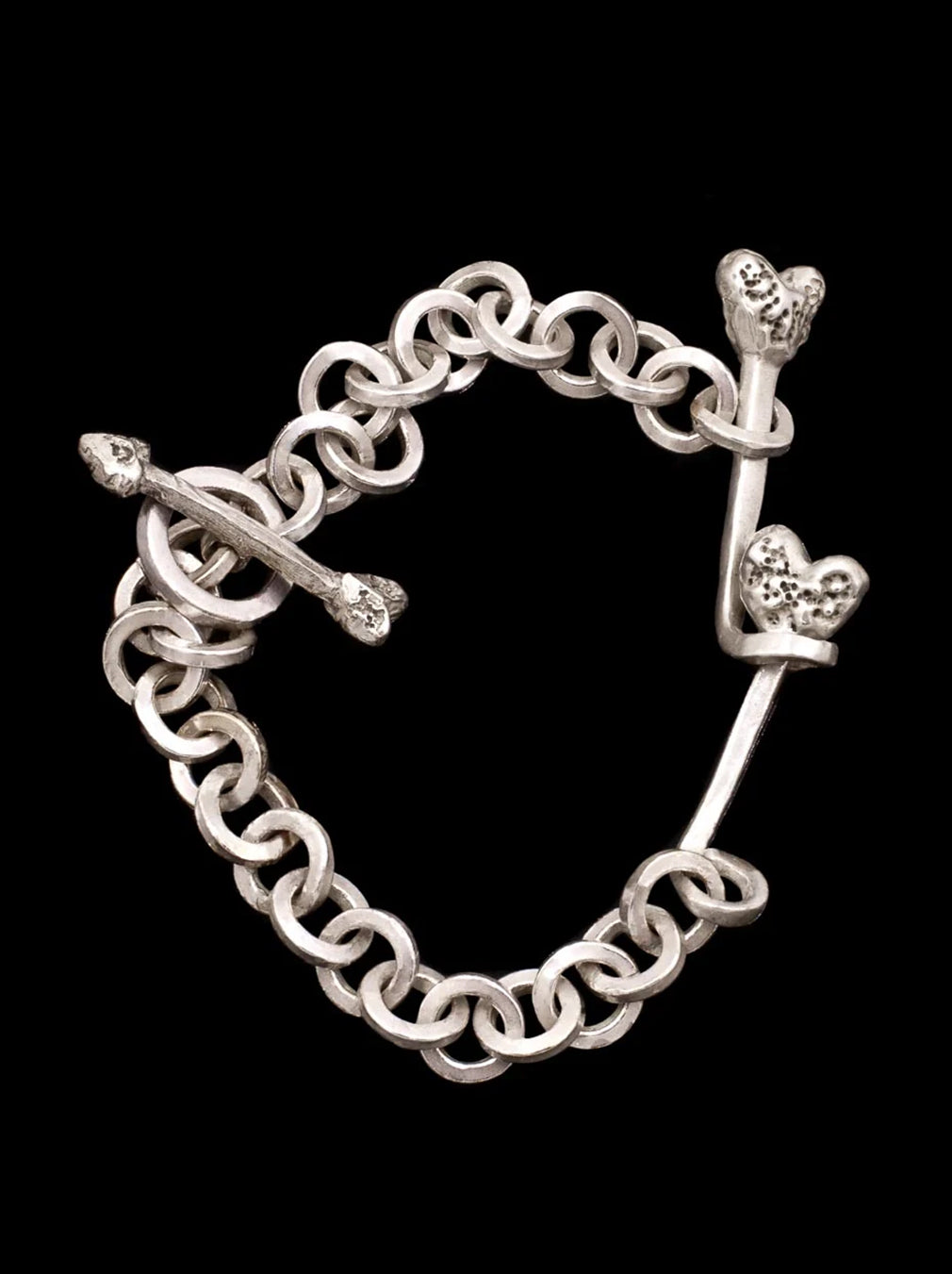 Chainmaille Hearts Bracelet