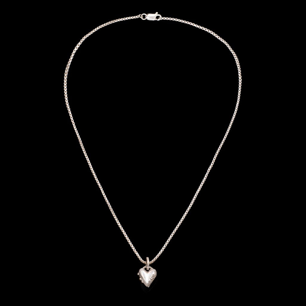 Tiny Naked Heart Locket: ideal for bespoke engraving