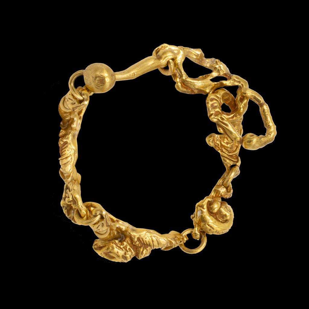 Bespoke Curdled Chain Bracelet