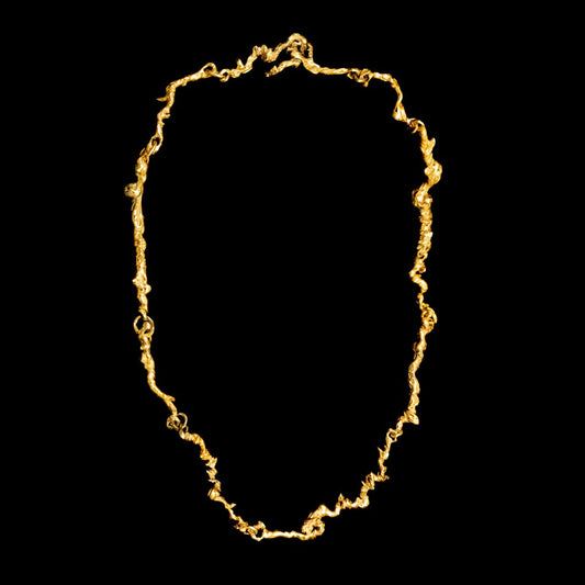 The Standard Curdled Necklace Gold