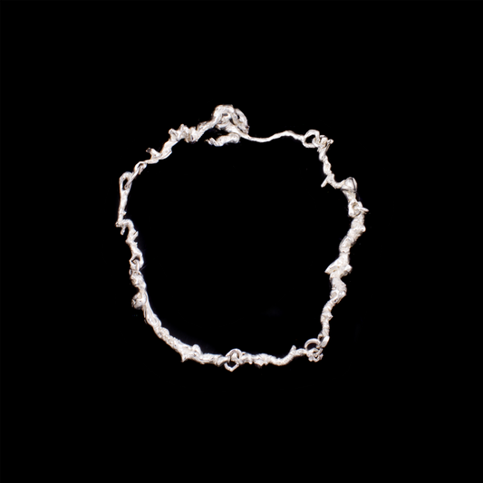 The Standard Curdled Bracelet Silver