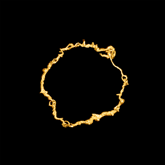 The Standard Curdled Bracelet Gold