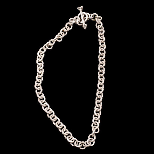 Chainmaille Necklace Silver