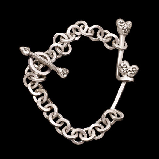 Chainmaille Hearts Bracelet