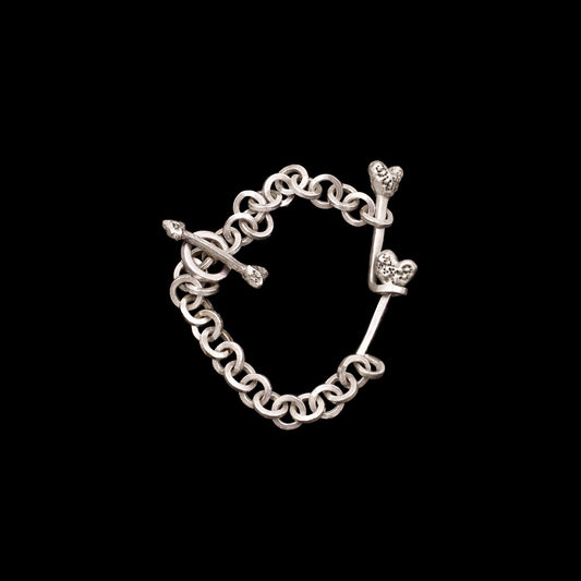 Chainmaille Hearts Bracelet