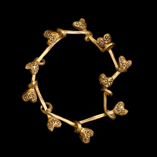 Long Hearts Bracelet