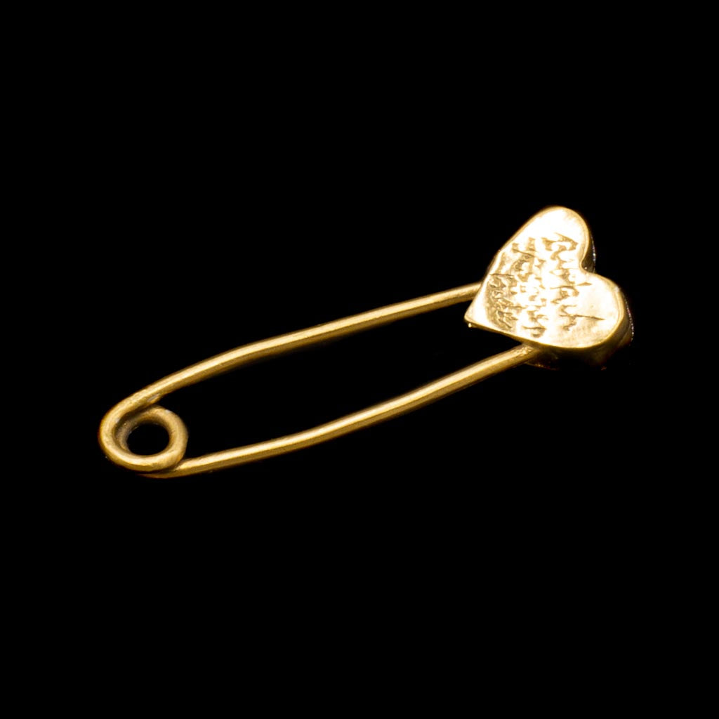 Safety Heart Pin