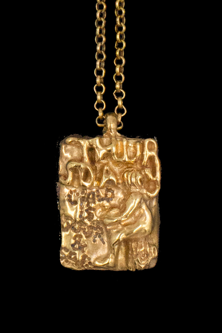 Thursday’s Child Pendant on Belcher Chain