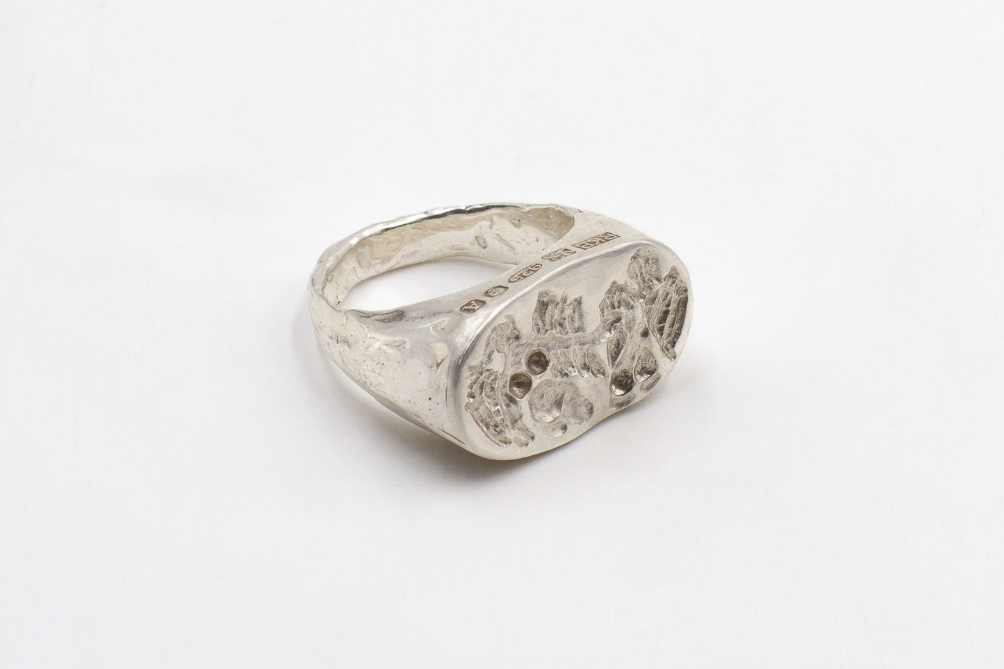 Custom Heavy Cygnet Ring