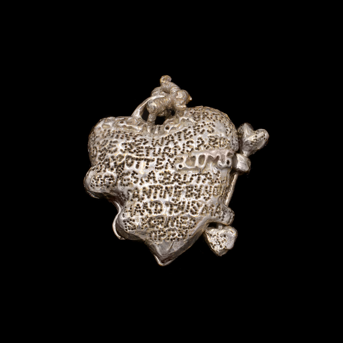 Large Splintered Heart Locket