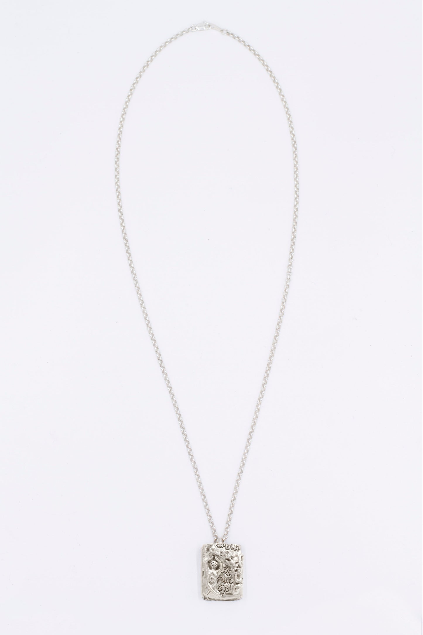 Tuesday’s Child Pendant on Belcher Chain