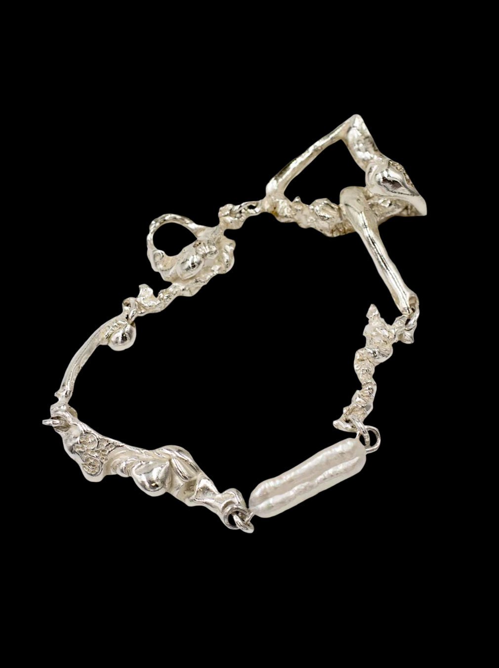 Bespoke Curdled Chain Bracelet
