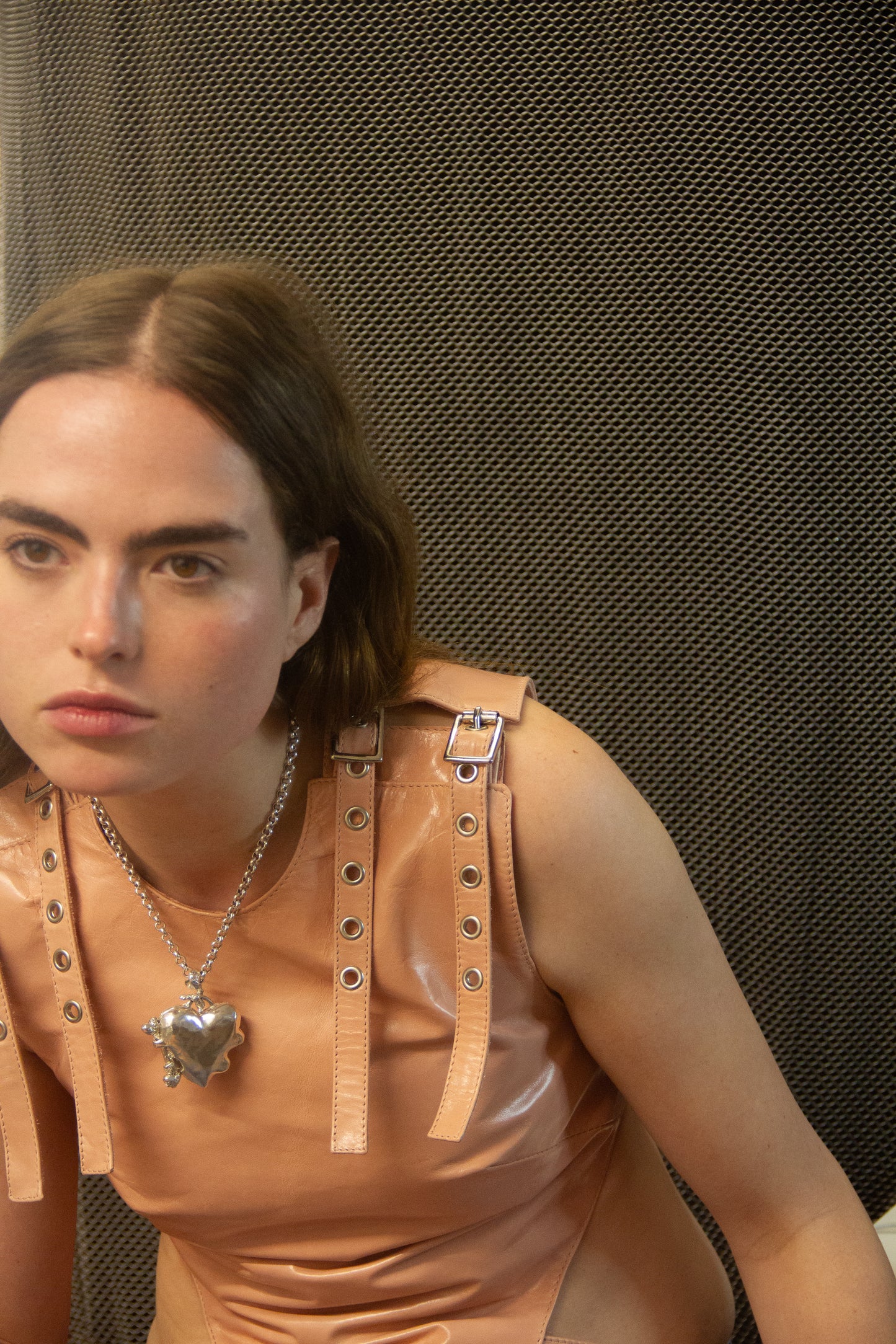 Naked Heart Locket: ideal for bespoke engraving