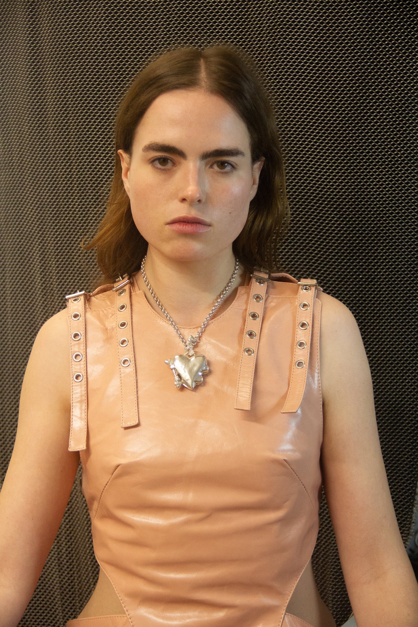 Naked Heart Locket: ideal for bespoke engraving